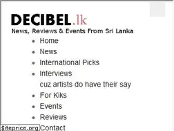 Sites similar to decibel.lk
