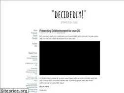 Sites similar to decided.ly