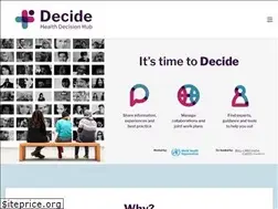 Sites similar to decidehealth.world