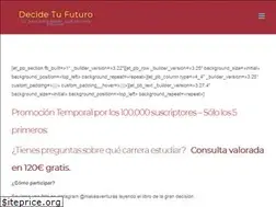 Sites similar to decidetufuturo.org