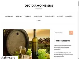Sites similar to decidiamoinsieme.it