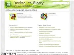 Sites similar to decimal-to-binary.com