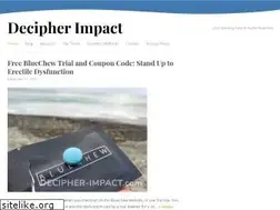 Sites similar to decipher-impact.com