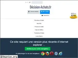 Sites similar to decision-achats.fr