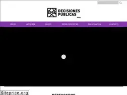 Sites similar to decisionespublicas.cl