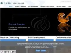 Sites similar to decisionframeworks.com