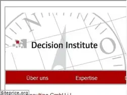 Sites similar to decisioninstitute.eu