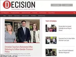 Sites similar to decisionmagazine.com