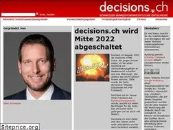 Sites similar to decisions.ch