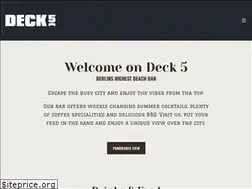 Sites similar to deck-5.com