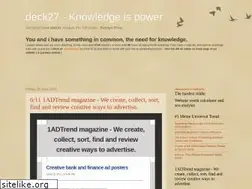 Sites similar to deck27.blogspot.com