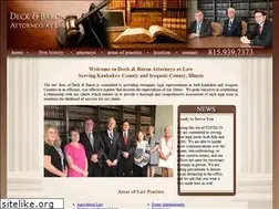 Sites similar to deckandbaronlaw.com