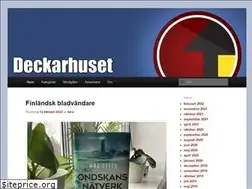 Sites similar to deckarhuset.se