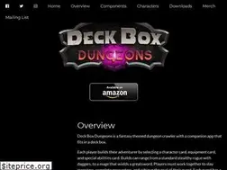 Sites similar to deckboxdungeons.com