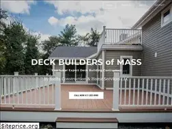Sites similar to deckbuildersmass.com