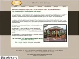 Sites similar to deckdesigns.com
