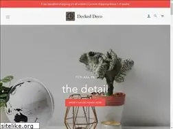 Sites similar to deckeddeco.com