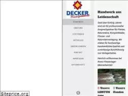 Sites similar to decker-fliesen.com