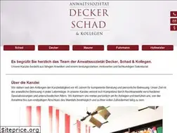 Sites similar to decker-kollegen.de