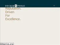 Sites similar to deckerpoole.com