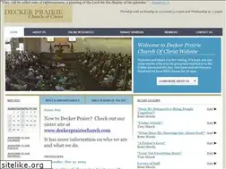 Sites similar to deckerprairiechurch.org