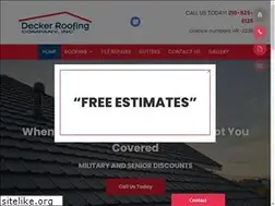 Sites similar to deckerroofing.com