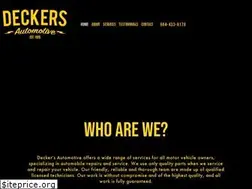 Sites similar to deckersauto.com
