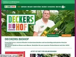 Sites similar to deckersbiohof.de