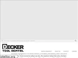 Sites similar to deckertoolrental.com