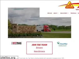 Sites similar to deckertruckline.com