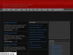 Sites similar to deckofficerjob.blogspot.com
