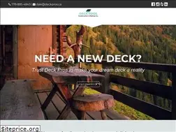 Sites similar to deckpros.ca