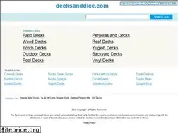 Sites similar to decksanddice.com