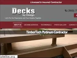 Sites similar to decksbydesign.net