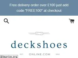 Sites similar to deckshoesonline.com
