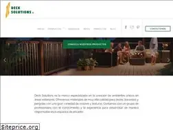 Sites similar to decksolutionscr.com