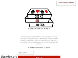Sites similar to decksondecks.com