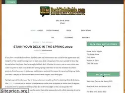 Sites similar to deckstainguide.com