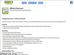 Sites similar to deckuflashcard.com