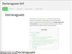Sites similar to declaraguatesat.com