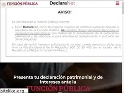 Sites similar to declaranet.gob.mx