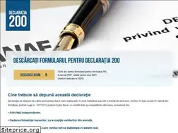 Sites similar to declaratia200.ro