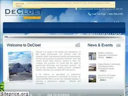 Sites similar to decloetgreenhouse.com