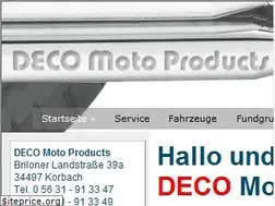 Sites similar to deco-moto-products.de