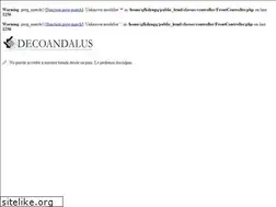 Sites similar to decoandalus.com