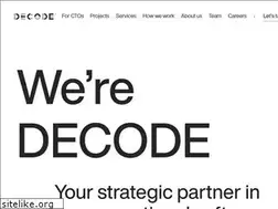 Sites similar to decode.agency