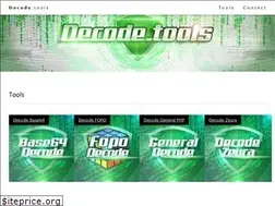 Sites similar to decode.tools