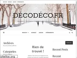 Sites similar to decodeco.fr