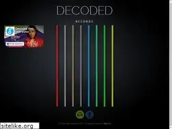 Sites similar to decoded-records.com