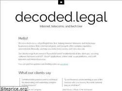 Sites similar to decoded.legal